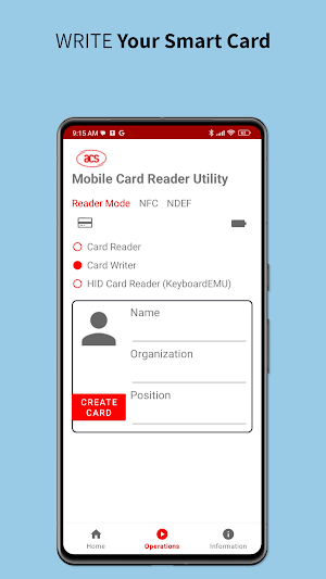Mobile Card Reader Utility Screenshot 2