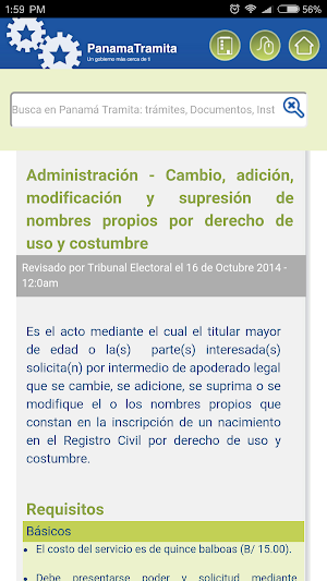 Panamá Tramita Screenshot 3