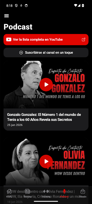 Deporte de Contacto Screenshot 3