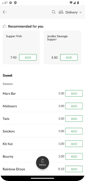 Franchou Fish and Chips Screenshot 2