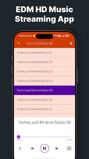 EDM Music App Screenshot 3