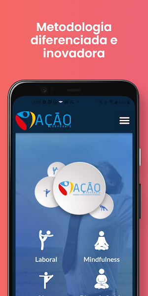 Ação Corporate Screenshot 0
