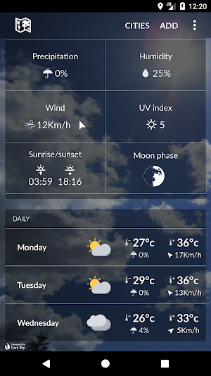 Libya Weather Screenshot 1