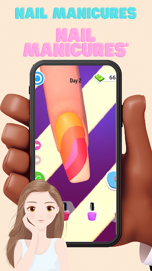 Nail Art Salon 3d Screenshot 1