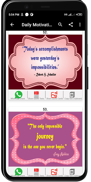Daily Motivational Quotes Screenshot 1