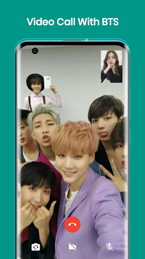 BTS Video Call - Prank Call Screenshot 0