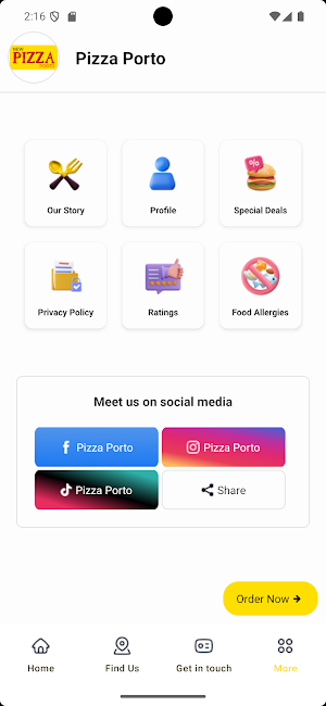 Pizza Porto Screenshot 3
