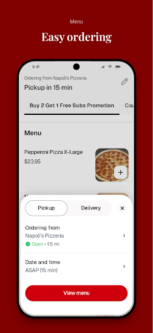 Napoli's Pizzeria To Go Screenshot 2