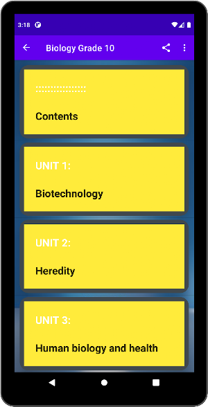 Biology Grade 10 Screenshot 0