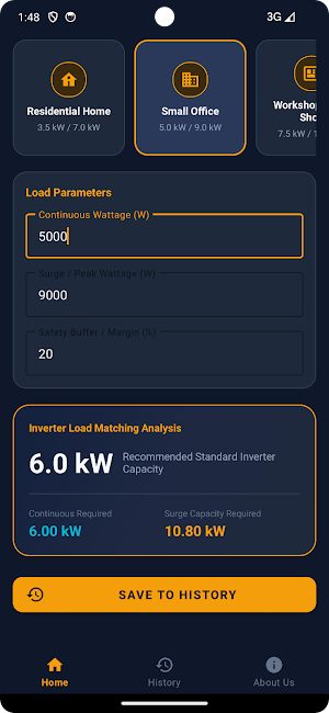 Inverter Load Matcher Screenshot 0