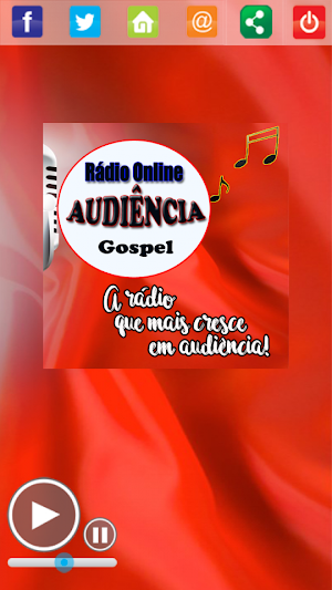 Rádio Online Audiência Gospel Screenshot 0
