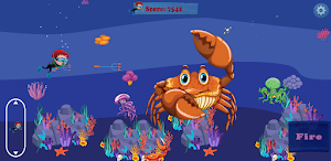 Scuba Monster Hunting Game 2D Screenshot 1