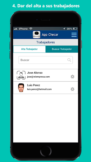 App Checar Dashboard Screenshot 3