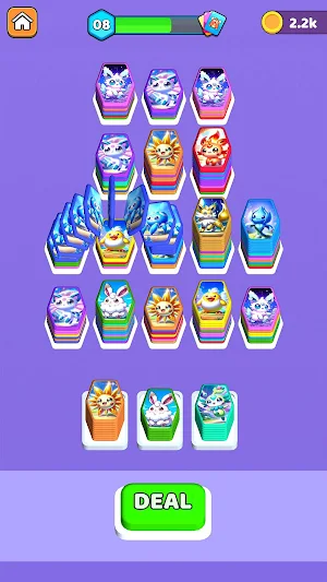 Monster Card Sort Screenshot 2