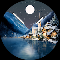 Winter in Hallstatt Watch Face