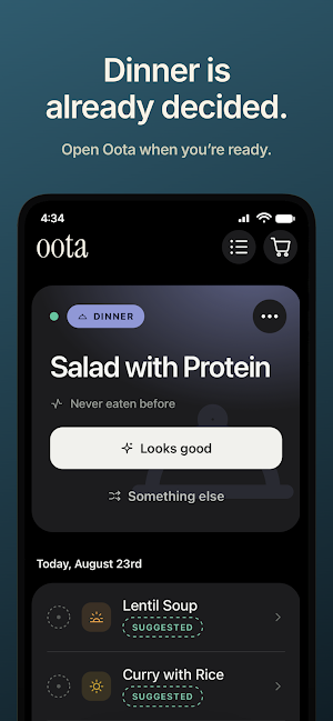 Oota: What’s for Dinner? Screenshot 1