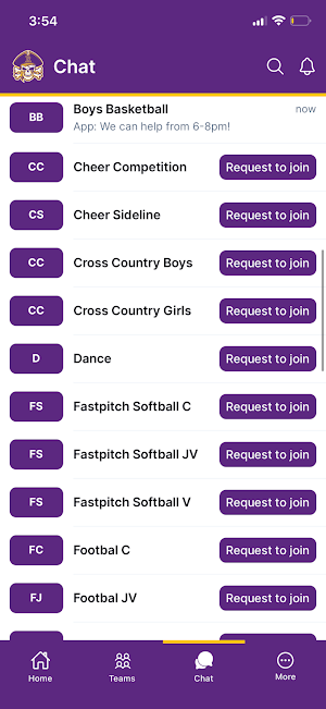 RHS Pirates Athletics Screenshot 2