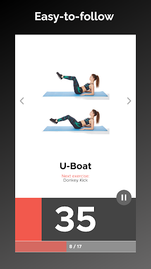 30 Day Pilates Challenge Screenshot 2