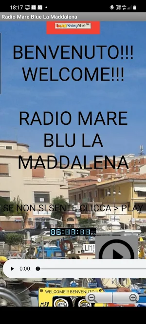 Radio Mare Blue La Maddalena Screenshot 0