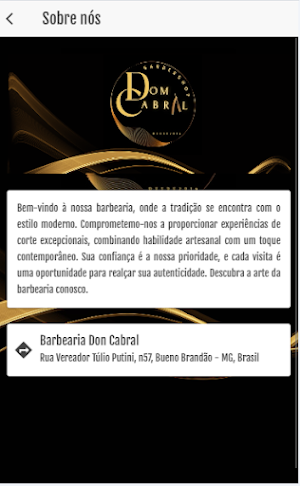 Barbearia Dom Cabral Screenshot 2