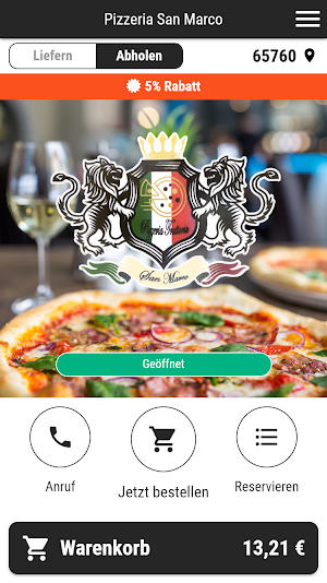 Pizzeria San Marco Screenshot 0
