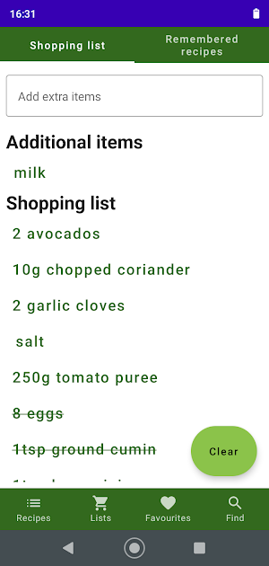 HealthStainable Screenshot 2