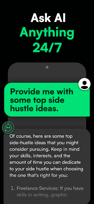 Ask AI Chatbot Assistant Screenshot 1