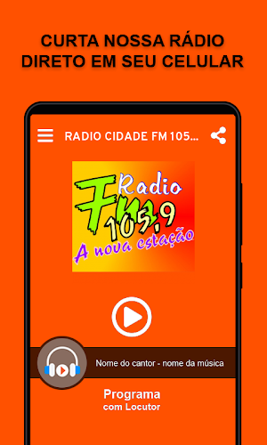 Radio Cidade Fm 105,9 Screenshot 0