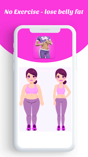 No Exercise - Lose Belly Fat Screenshot 0