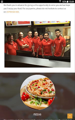 Caspian Pizza Heywood Screenshot 1