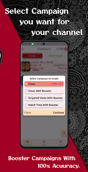 ViewBooster Gain View On Video Screenshot 1