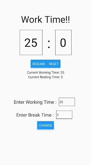 Pomodoro Timer Screenshot 0