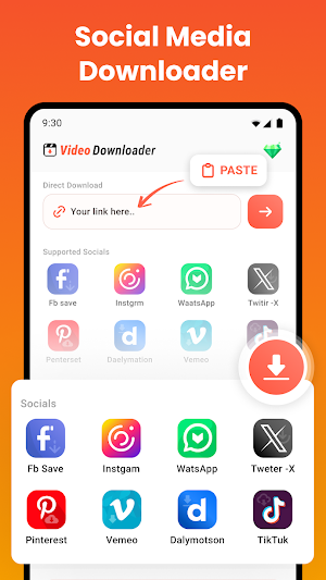 All video downloader and saver Screenshot 0