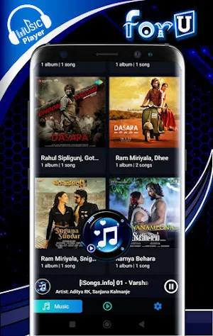 ForU Music Player Screenshot 1