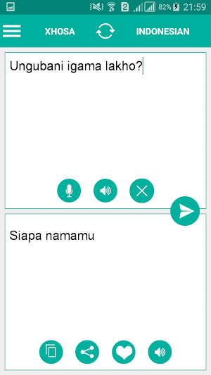 Xhosa Indonesian Translator Screenshot 0