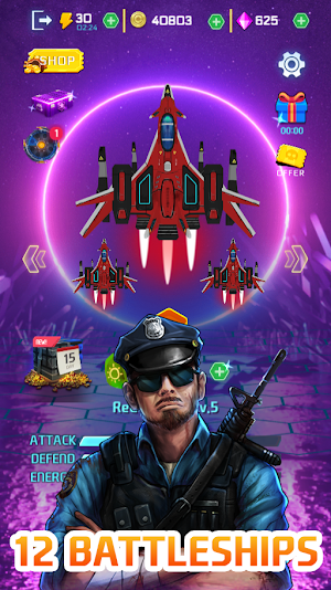 Galaxy Shooter - Space Attack Screenshot 2