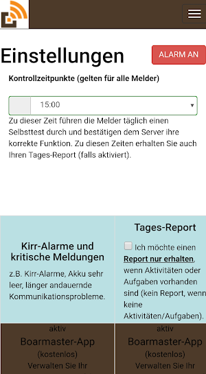 BOARMASTER Kirrmelder Screenshot 1