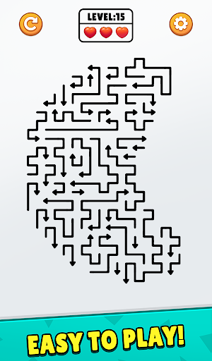 Arrow Out: Maze Escape Puzzle Screenshot 1