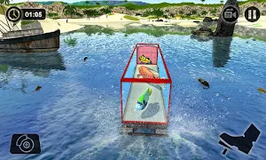 Sea Animals Transporter Truck Driving Game 2019 Screenshot 1
