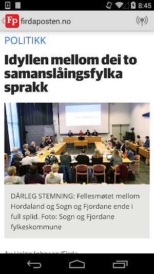 firdaposten.no Screenshot 1