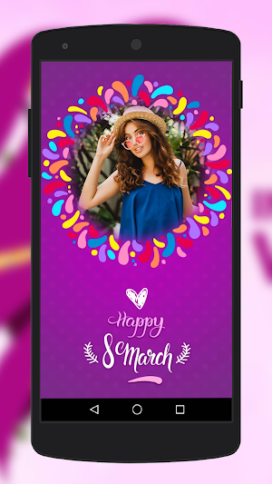 Womens Day Photo Frames Screenshot 0