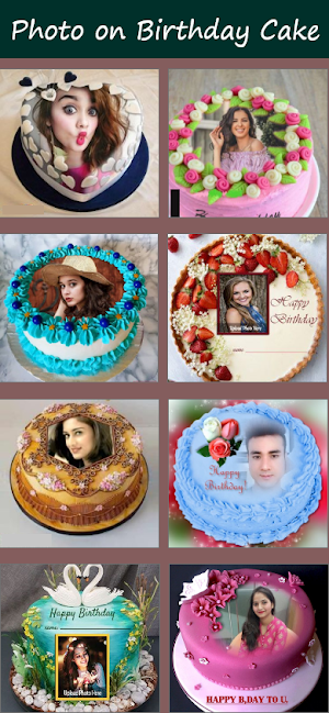 Photo on Cake Birthday App Screenshot 2