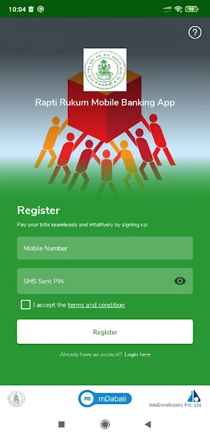 Rapti Rukum Mobile Banking App Screenshot 3