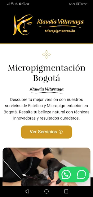 Servicios de Estética Bogotá Screenshot 2