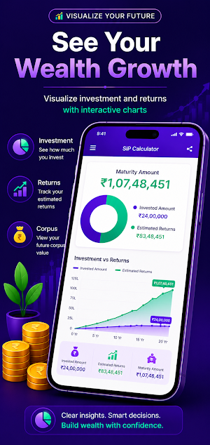 SIP Calculator - Mutual Fund Screenshot 2
