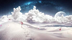 Mystery Desert. Super Wallpape Screenshot 2