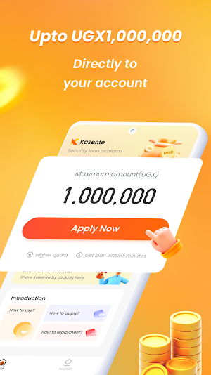 Kasente-Instant mobile loan Screenshot 1