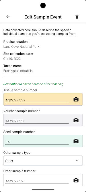 ReCER Field Collection Screenshot 3