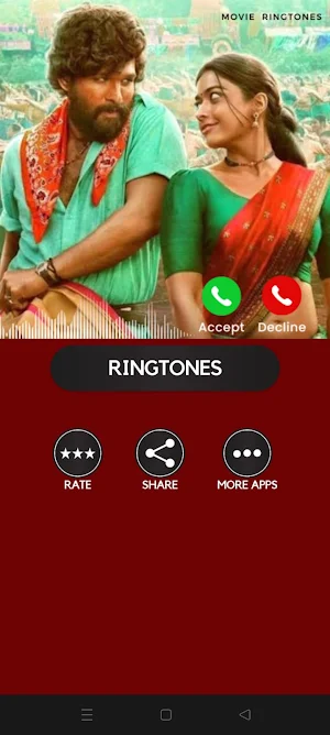 Pushpa 3 Movie Ringtones Screenshot 0