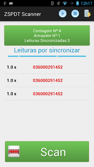 ZSPDT Scanner Screenshot 1